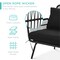 Best Choice Products Outdoor Woven Rope Sectional Patio Furniture, L-Shaped Conversation Set w/ Table